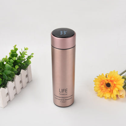 Stainless Steel Smart Vacuum Flask Straighten The Car Easily